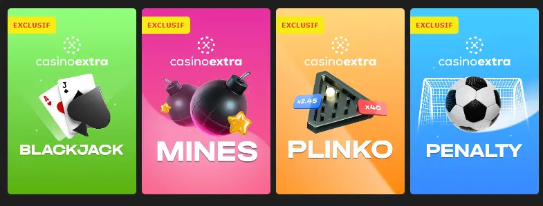 Bonus et promotions EXTRA CASINO
