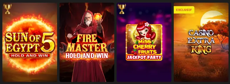 Conditions des bonus EXTRA CASINO
